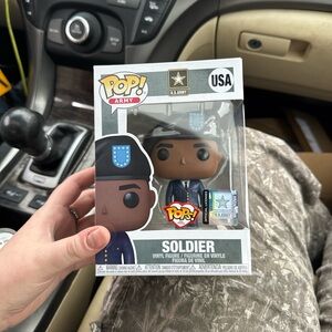 Pop! Army Soldier Figure with Blue Uniform
